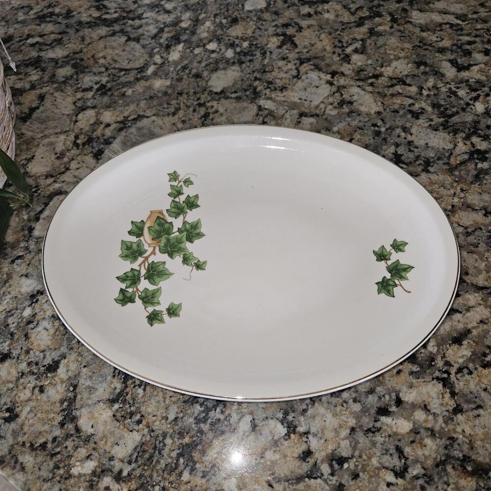 Peden City Greenbriar Ivy Serving Platter